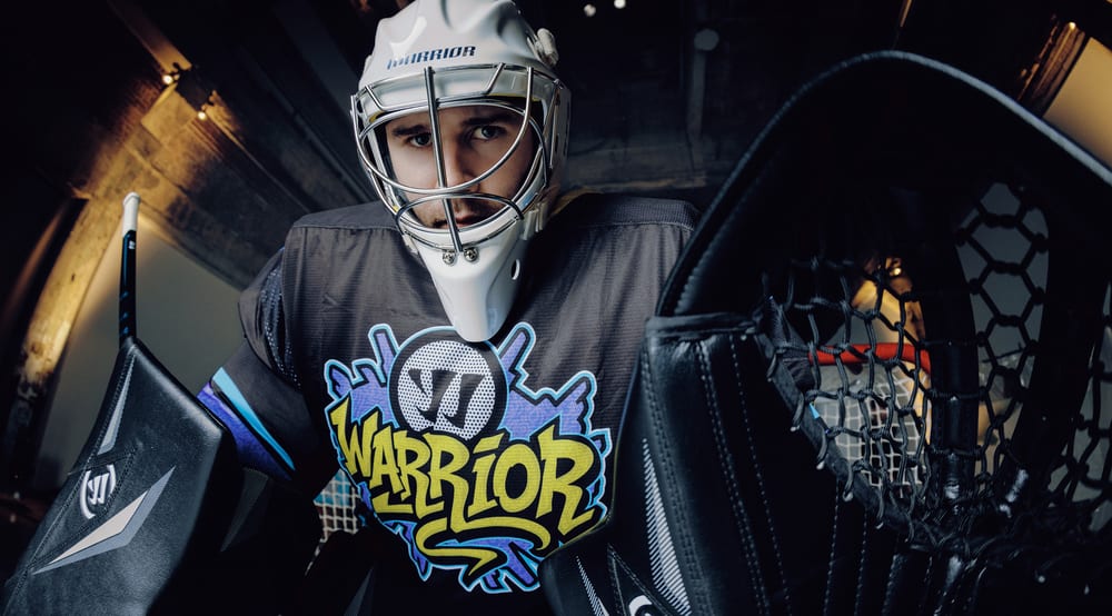 Warrior Hockey Goalie Gear Header